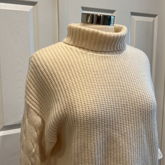 NAP Cashmere Blend Turtleneck Sweater - Picture 2 of 8